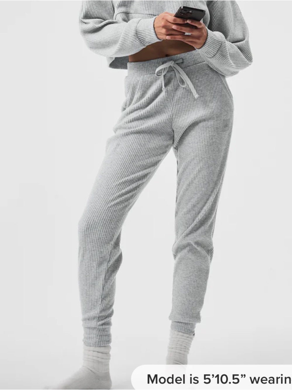 Alo Yoga Women’s Grey Muse Sweatpants Small